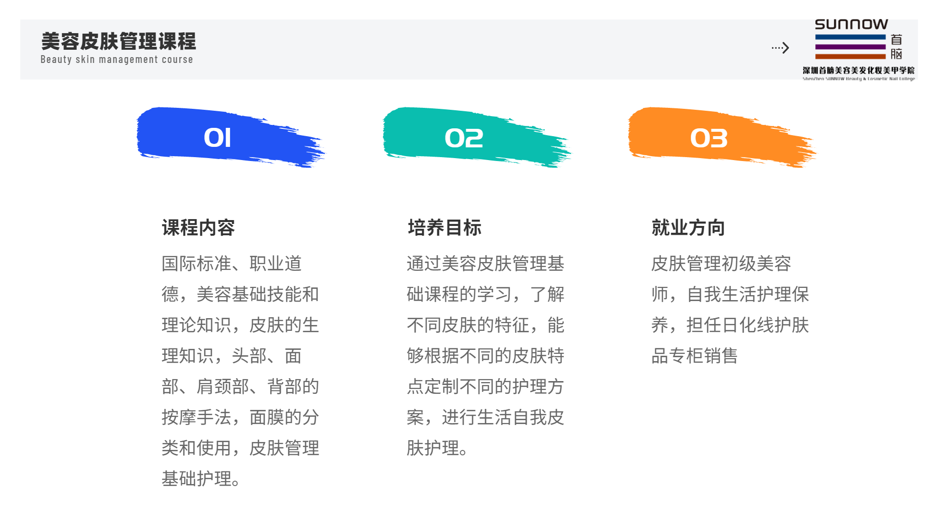 美容皮肤管理课程 长沙深圳美容培训班